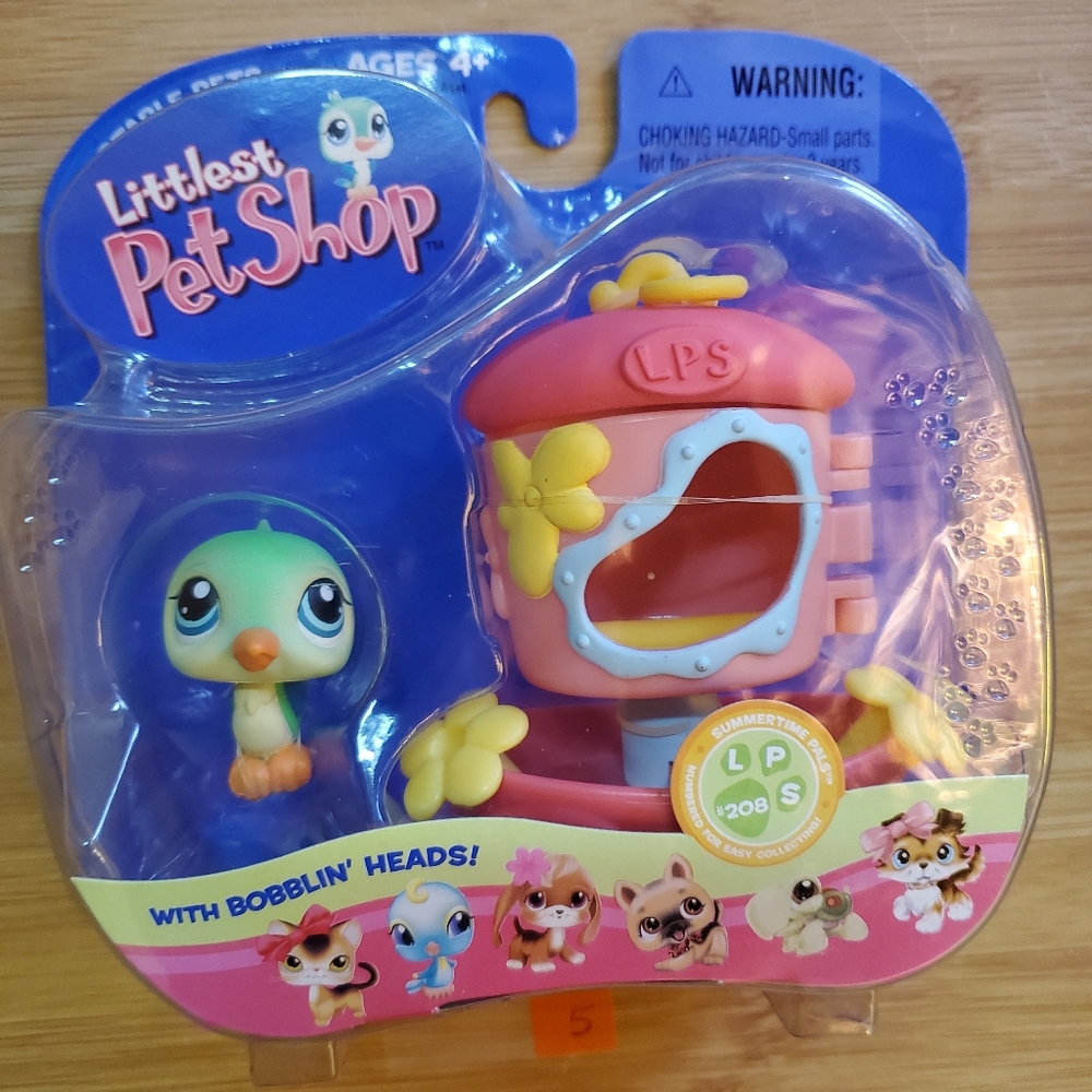 Littlest Pet Shop Hummingbird #208 2006